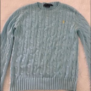 ralph lauren classic cable sweater